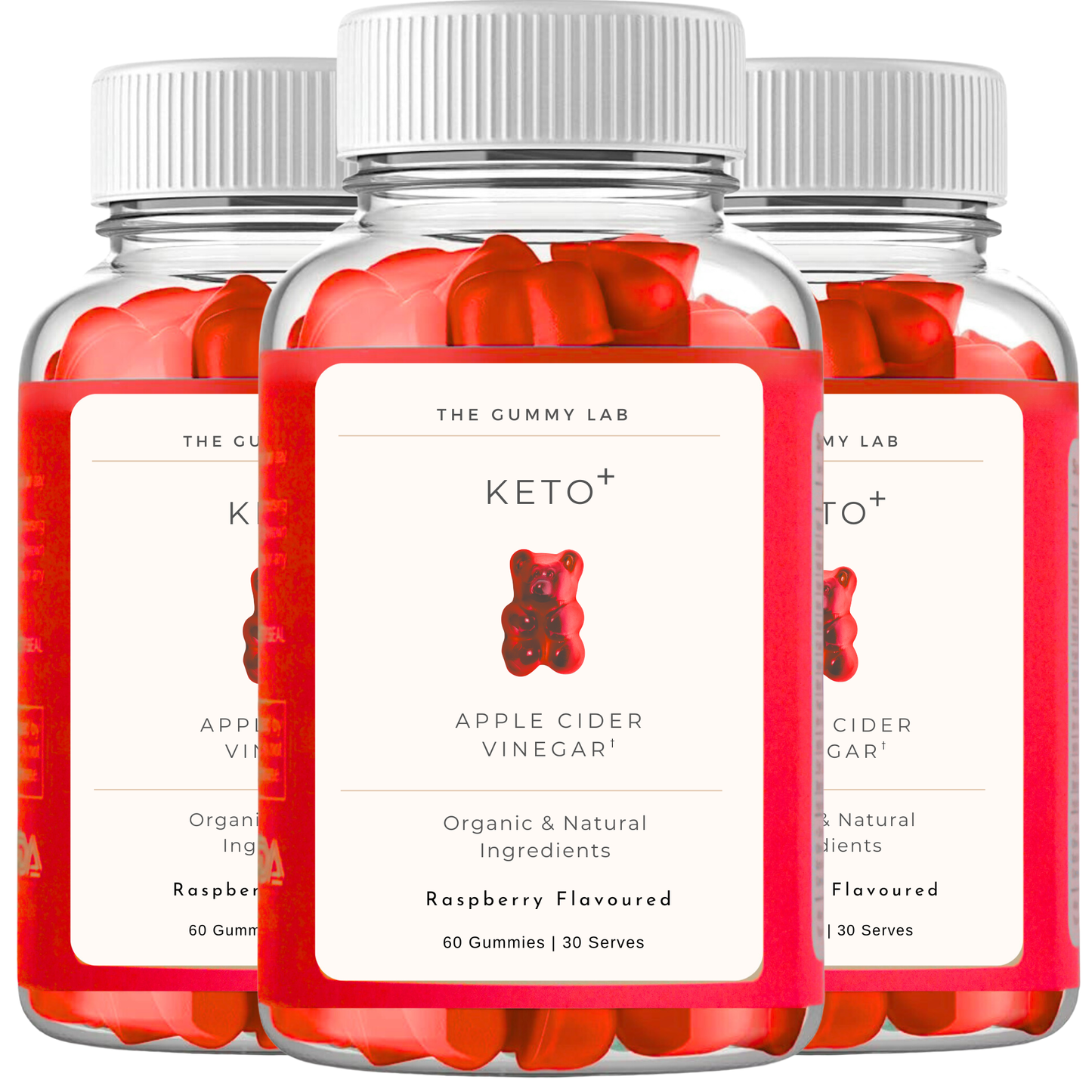 Keto+ Apple Cider Vinegar Gummies by The Gummy Lab