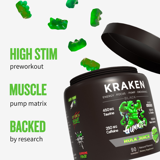 Kraken Stim Pre Workout Gummies by The Gummy Lab