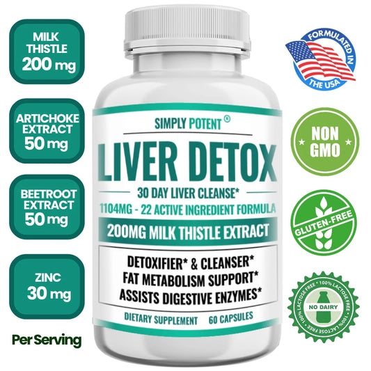 Simply Potent - Liver Detox - 60 Capsules