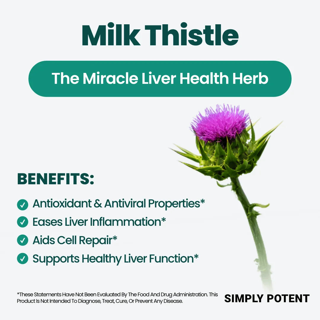 Simply Potent - Liver Detox - 60 Capsules
