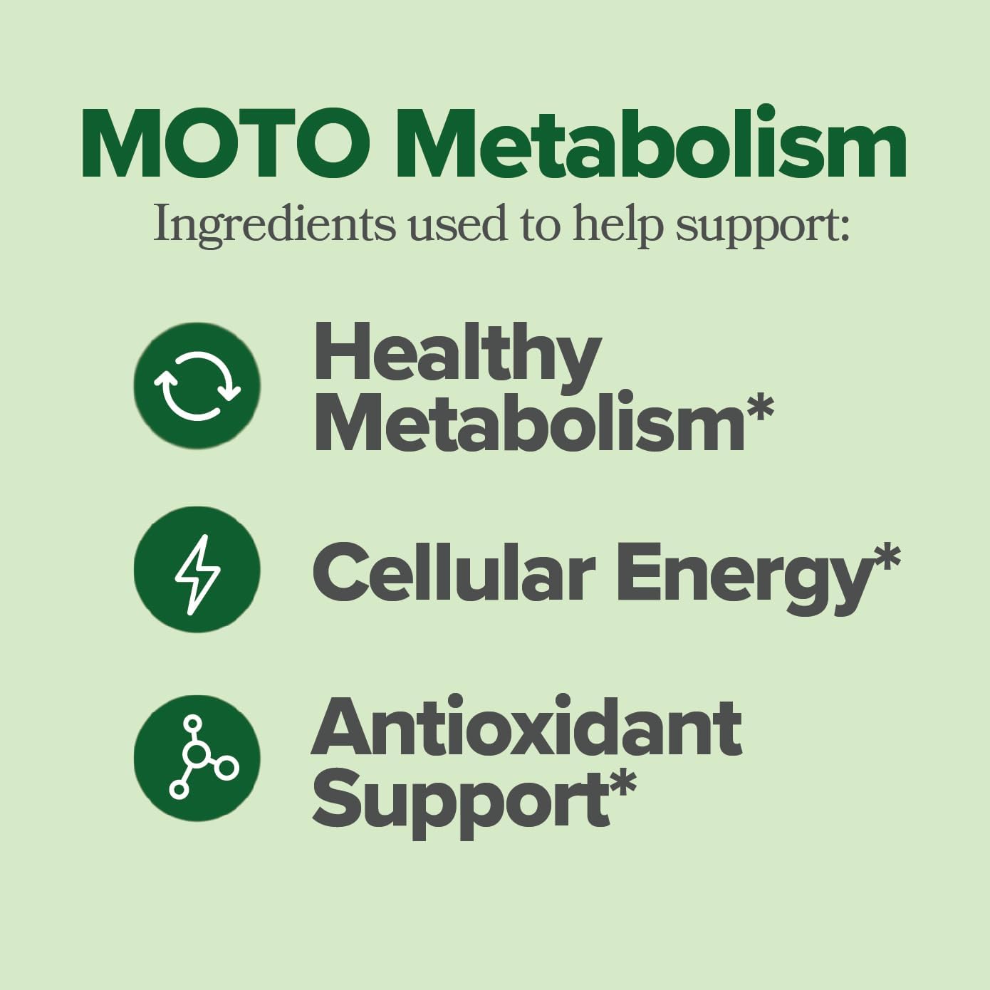 O Positiv Moto Women's Metabolism Support - Vegan Capsules, 30 Servings