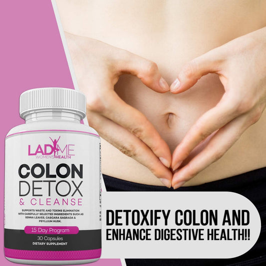 Pure Colon Cleanse & Detox 15 Day Program by Ladyme