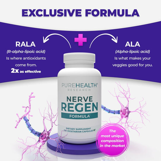 Pure Health Research - Nerve Regen Formula - Nerve Pain Relief