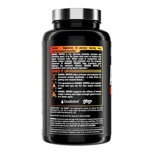 Nutrex Research - Anabol Ripped - ANABOLIC ACTIVATOR & FAT BURNER - 60 Capsules