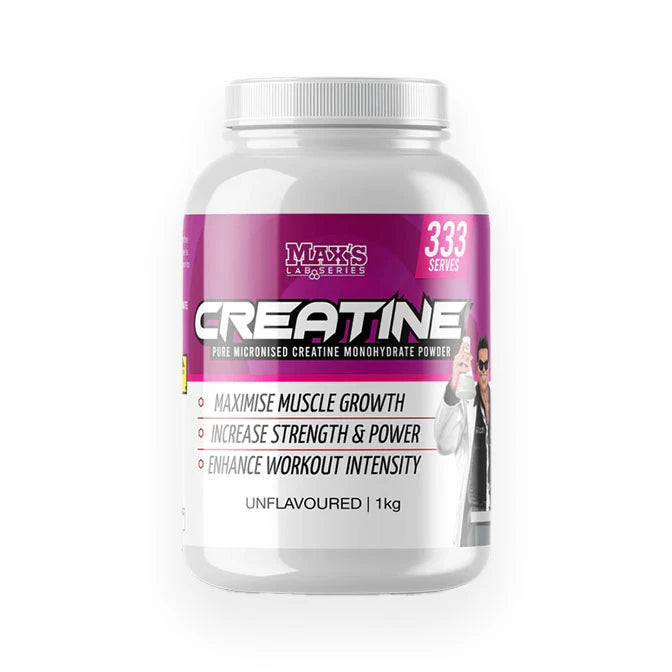 Max's Lab Series - Creatine Monohydrate Powder