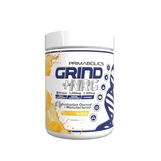 Primabolics Grind + NRG - Pre-Workout - 40 Serves