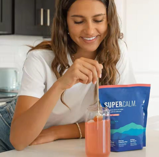 SuperCalm Sleep Supplement with Ashwagandha KSM-66 - Raspberry Lemonade