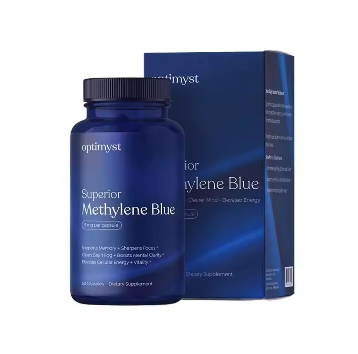 Methylene Blue Capsules 5mg - 60 Count