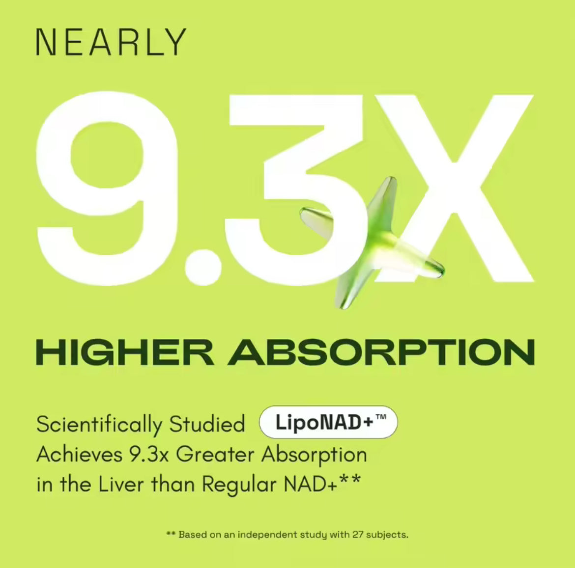 Cata-Kor Liposomal NAD+ Advanced 500mg - 30 Day Supply