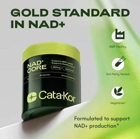 Cata-Kor Liposomal NAD+ CORE 250mg - 30 Day Supply