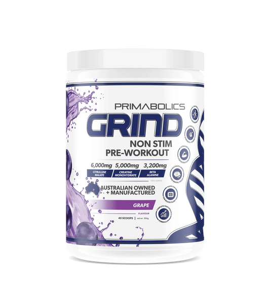 Primabolics Grind - PUMP Formula Pre-Workout - 40 Serves