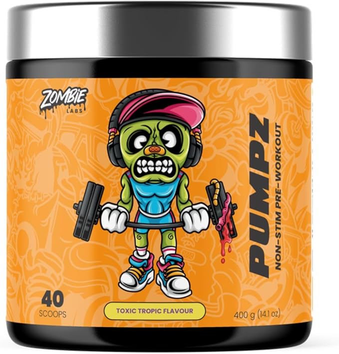 Zombie Labs PUMPZ - Non-Stim Pre-Workout - 40 Serves