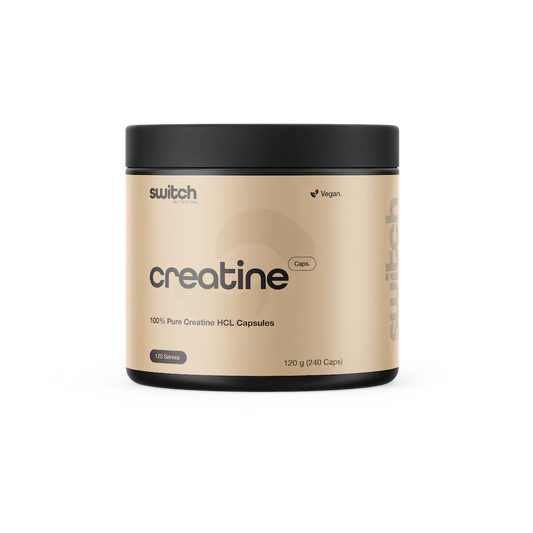Switch Nutrition - Essentials - 100% Pure Creatine HCL Capsules