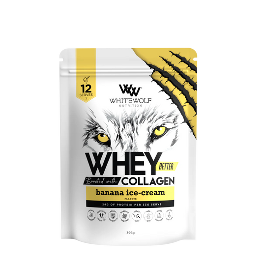 White Wolf - Whey Protein + Collagen - 396g