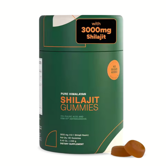 Pure Himalayan Shilajit Gummies 3000mg Gold Lab Tested