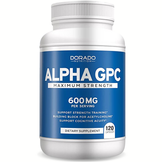 Alpha GPC Choline Capsules – Powerful Brain & Memory Support