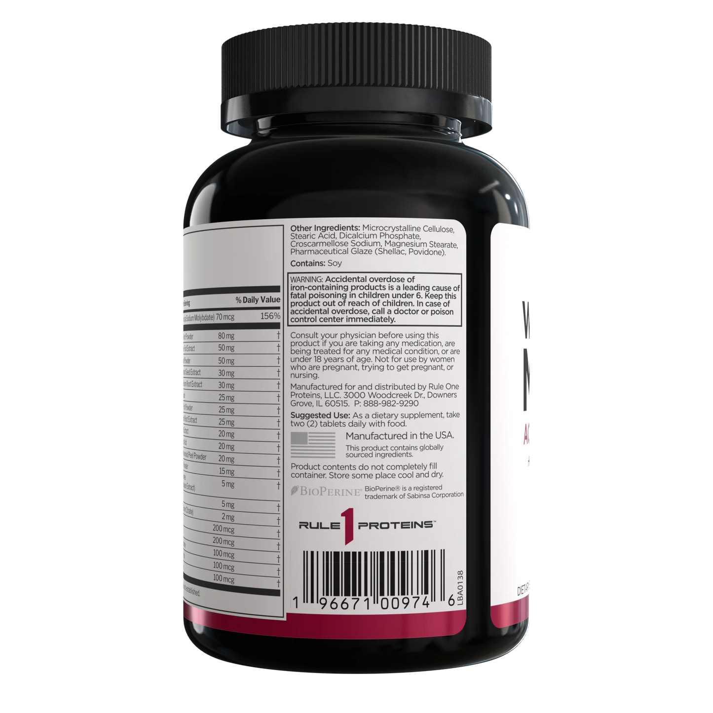 Rule One - Women's Multi - Daily Multivitamin - 30 Serves