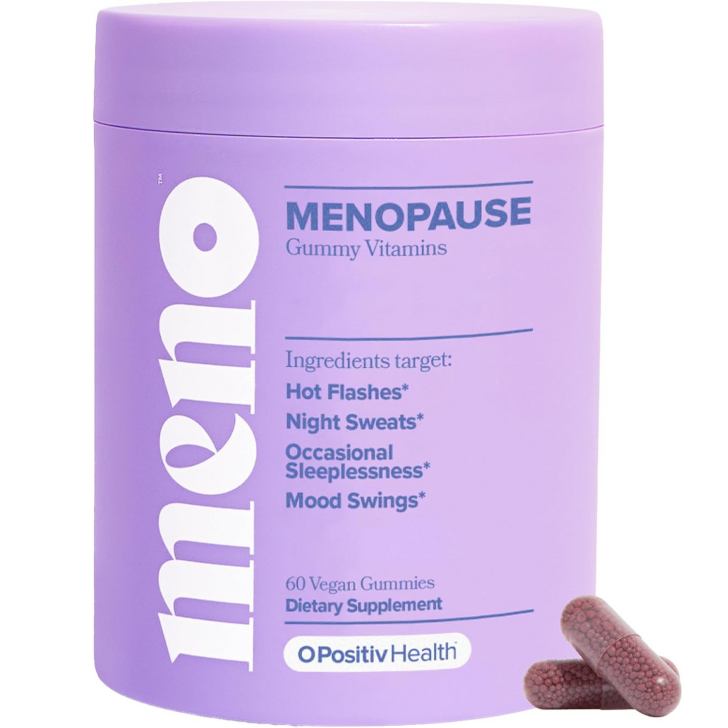 O Positiv MENO Vitamins for Menopause - Hormone-Free Menopause Supplement