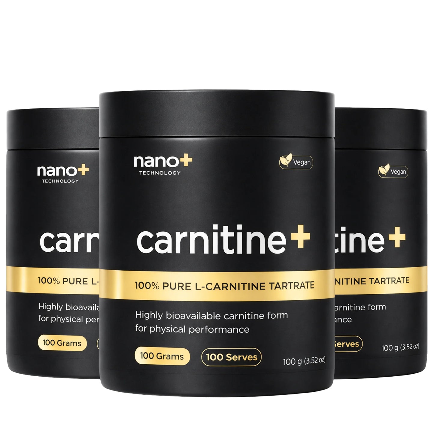 Nano+ Technology - L-Carnitine Tartrate Powder - Pharma Grade