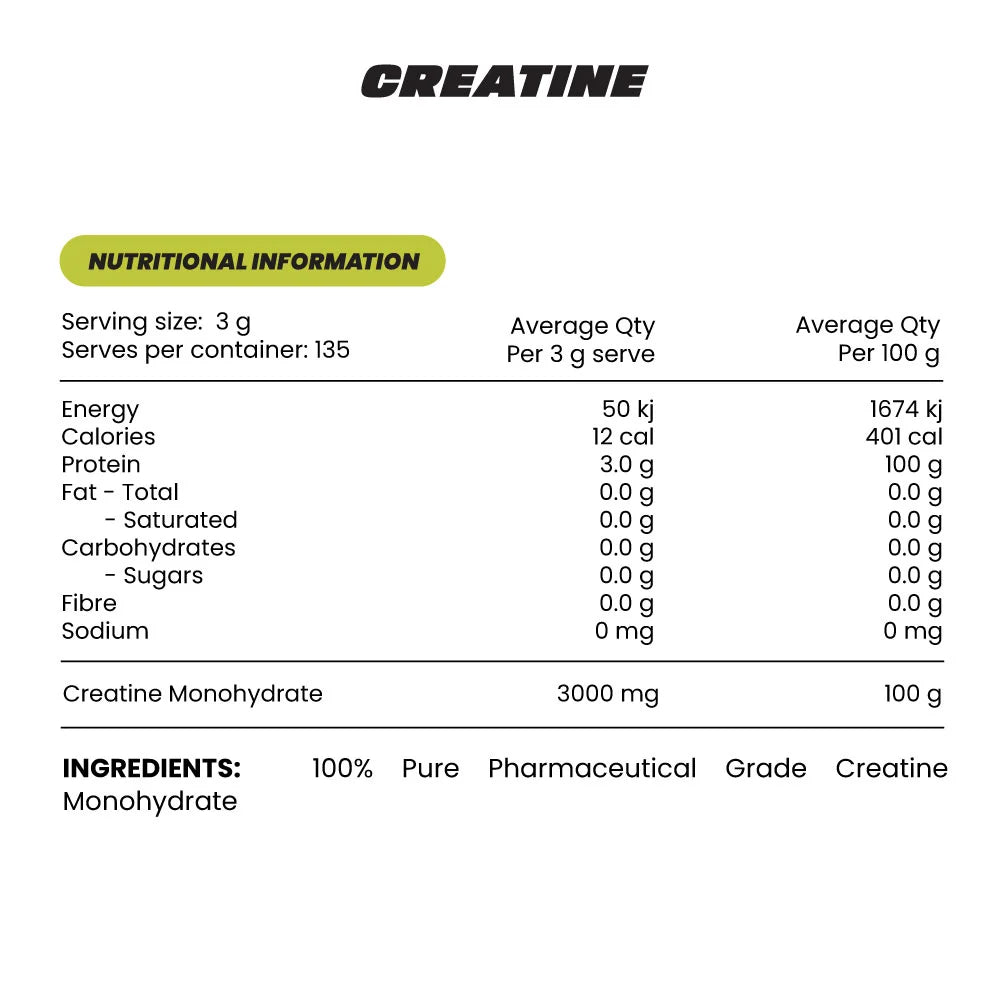 Zombie Labs - 100% Pure Micronised Creatine Monohydrate