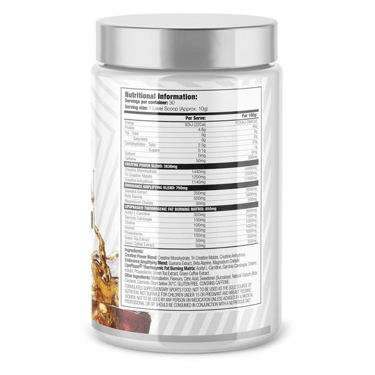 Maxine's - Crea BURN - Thermogenic Fat Burning Creatine - 300g - 30 Serves