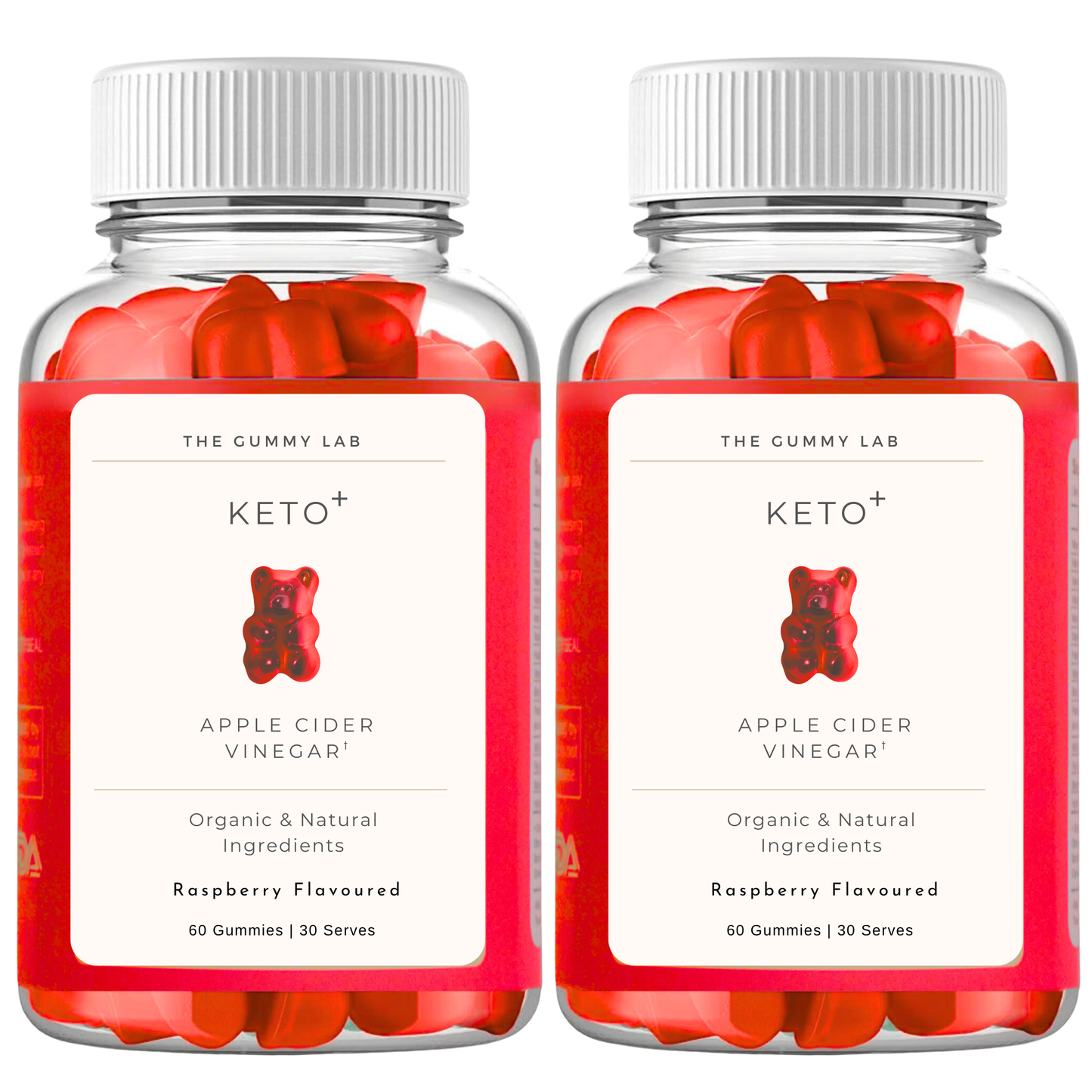 Keto+ Apple Cider Vinegar Gummies by The Gummy Lab