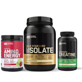 Optimum Whey Isolate Stack with Amino Energy & Creatine