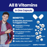 Simply Potent Daily Multivitamin for Men, 35 Vitamins with Minerals & Antioxidants