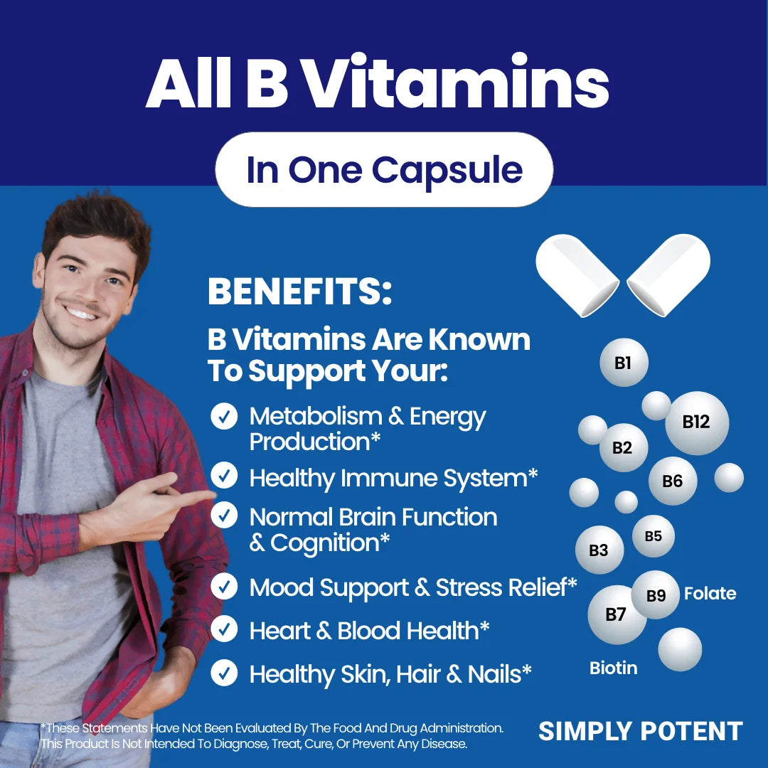 Simply Potent Daily Multivitamin for Men, 35 Vitamins with Minerals & Antioxidants