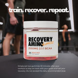 BCAA Gummies - 2:1:1 Branched Chain Amino Acids Peach Flavour