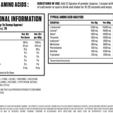 Bulk Nutrition - EAA's - 20 Serves