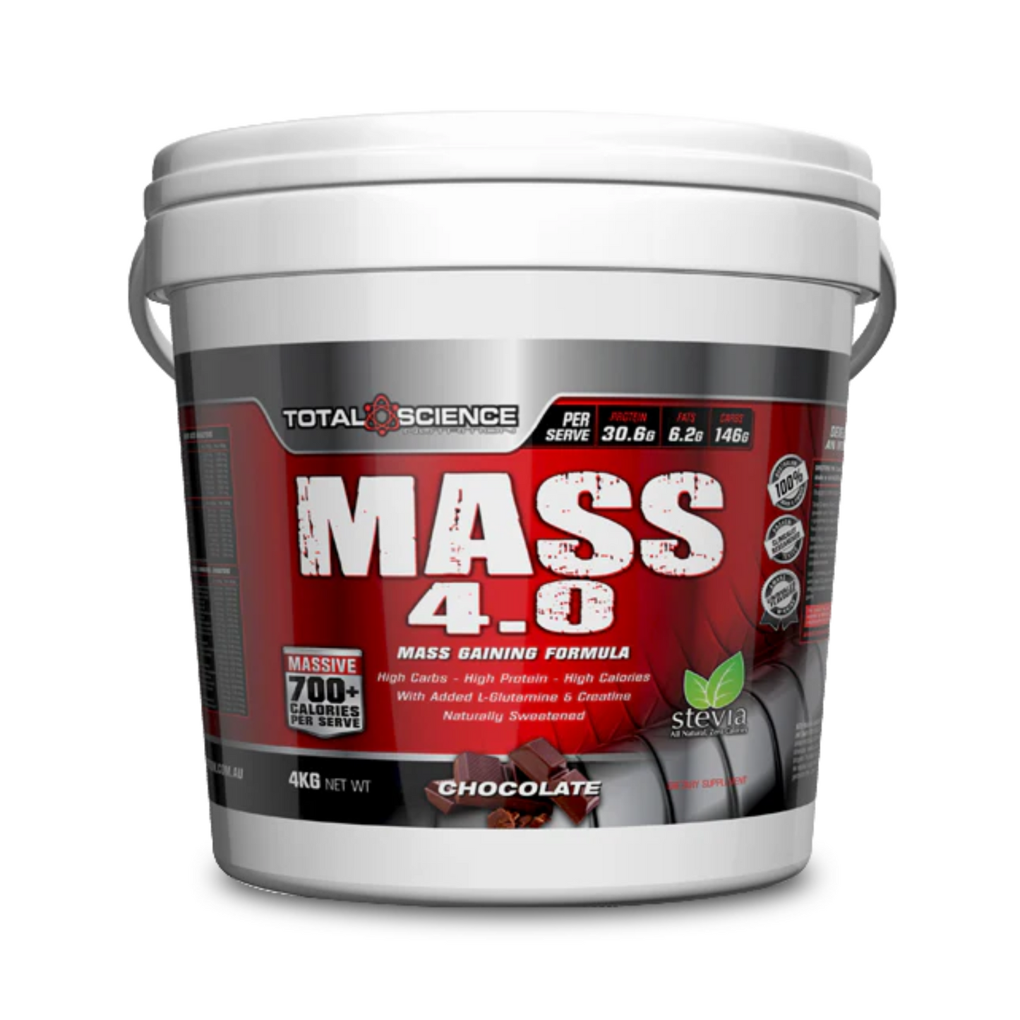 Total Science - Mass 4.0 - Weight & Muscle Gainer - 4kg