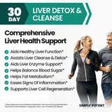 Simply Potent - Liver Detox - 60 Capsules