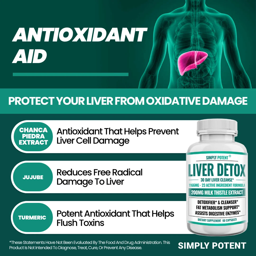 Simply Potent - Liver Detox - 60 Capsules