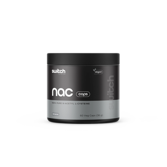 Switch Nutrition - N-Acetyl L-Cysteine (NAC) Capsules - 60 Serves