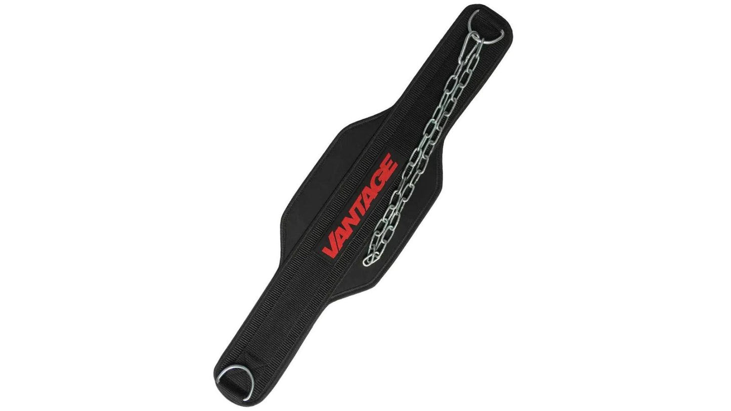 Vantage Strength - Neoprene Dip Belt w/ Chain - Black