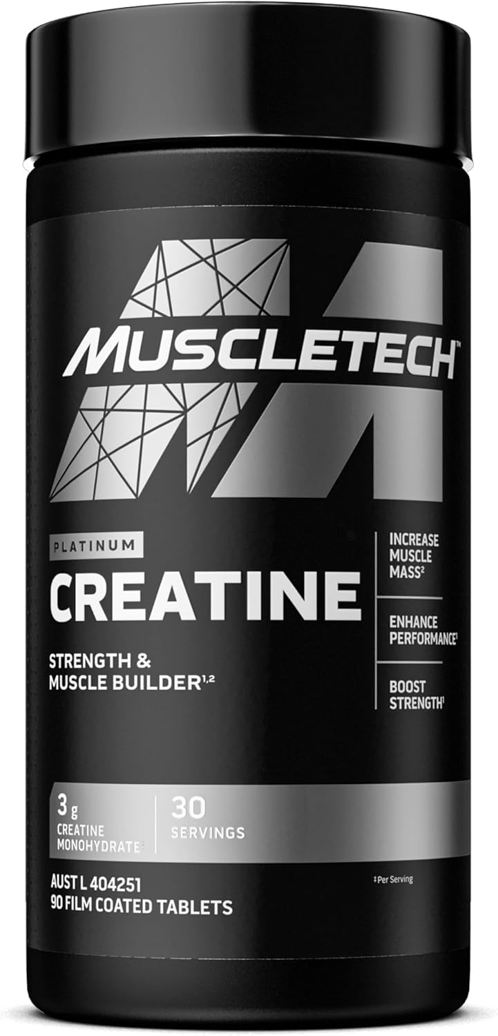 Muscletech - Platinum Creatine 1000mg - 90 Tablets