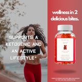 Keto+ Duo – Apple & Raspberry Gummies to Support a Keto Lifestyle