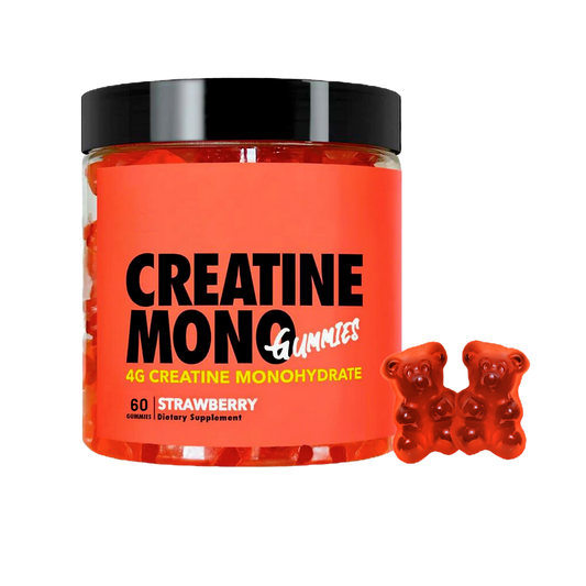 Creatine Monohydrate Gummies - Strawberry 60 Pieces