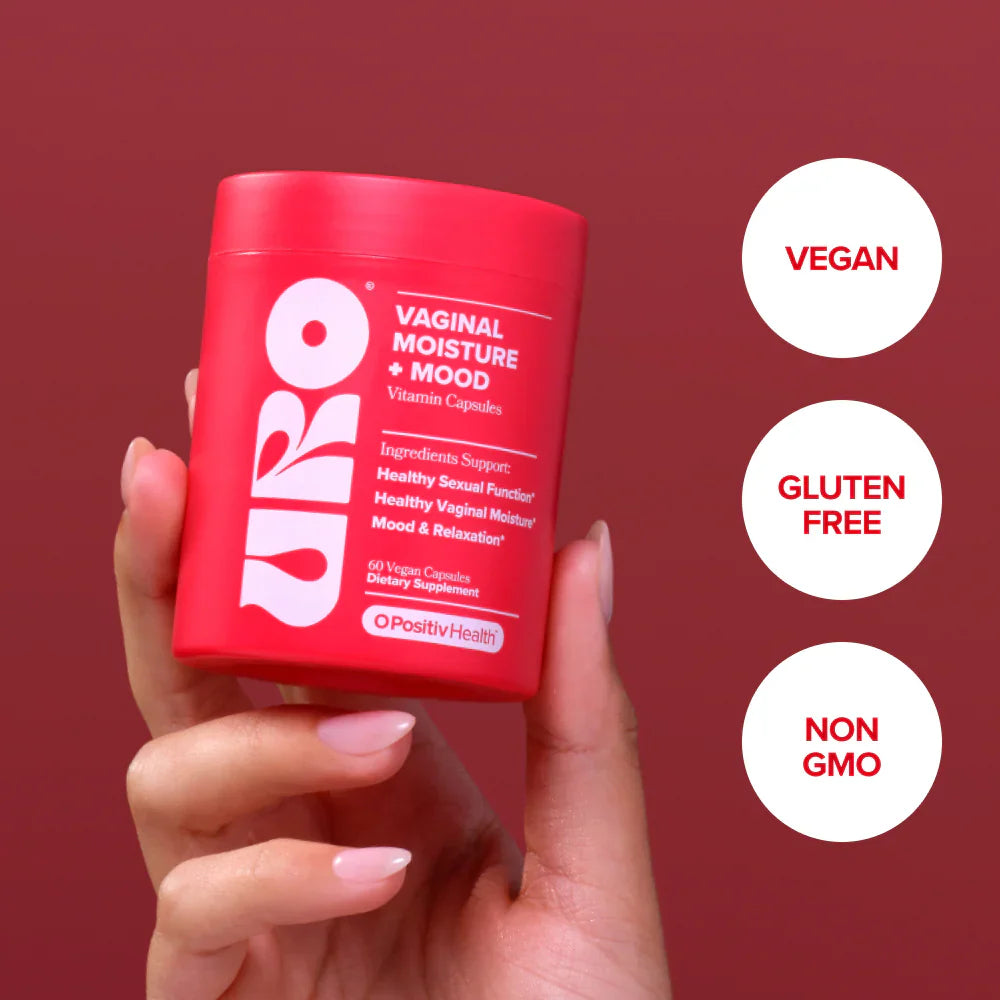 O Positiv Health - Uro - Vaginal Moisture & Mood - 60 Capsules