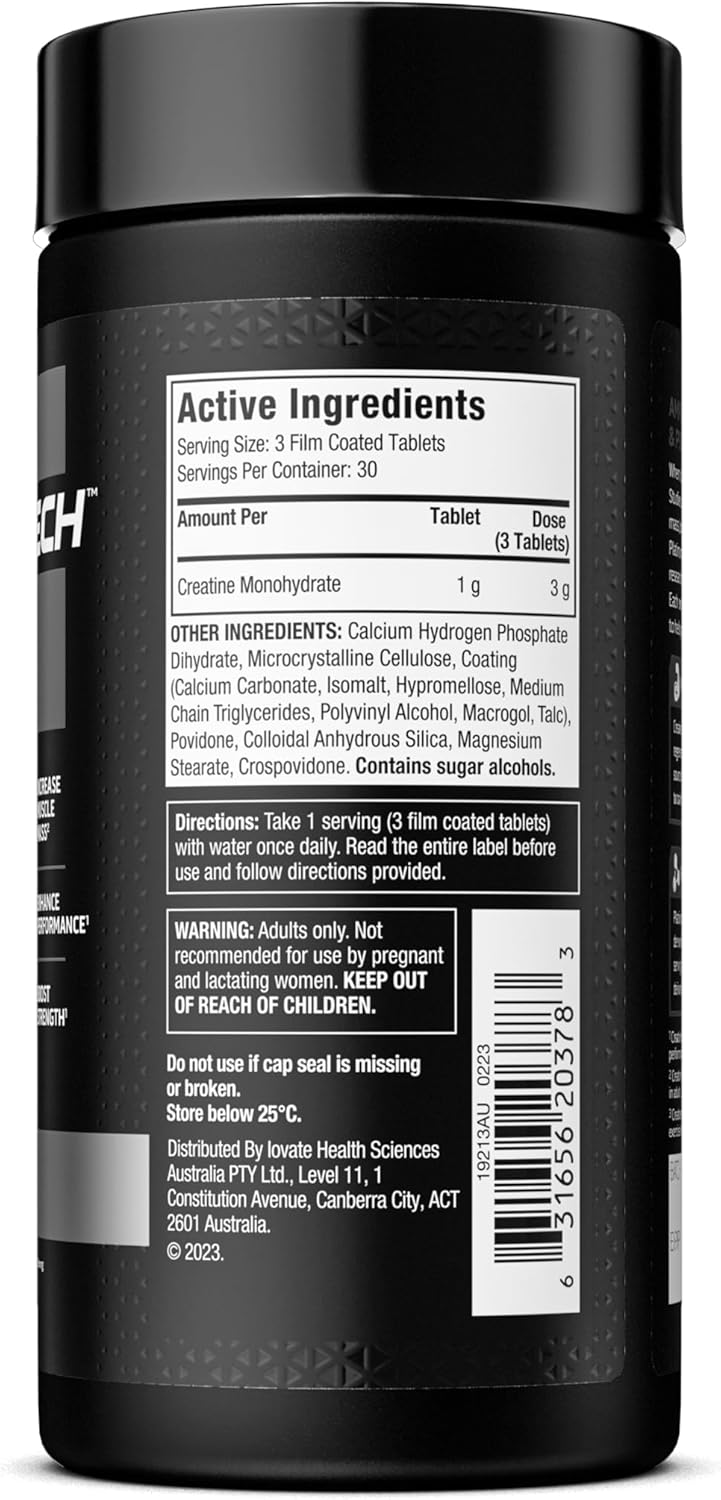 Muscletech - Platinum Creatine 1000mg - 90 Tablets