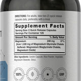 Horbäach - High Absorption Magnesium Glycinate - 1330mg - 250 Capsules