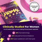 Primal Queen - 100% Grass Fed Beef Supplement for Women - Hormone Balance, Energy & Wellness - 60 Capsules