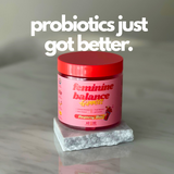 Vaginal Probiotic Gummies for Women with Cranberry