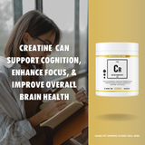 Creatine Monohydrate Powder German Engineered with Nano+ Technology 300g