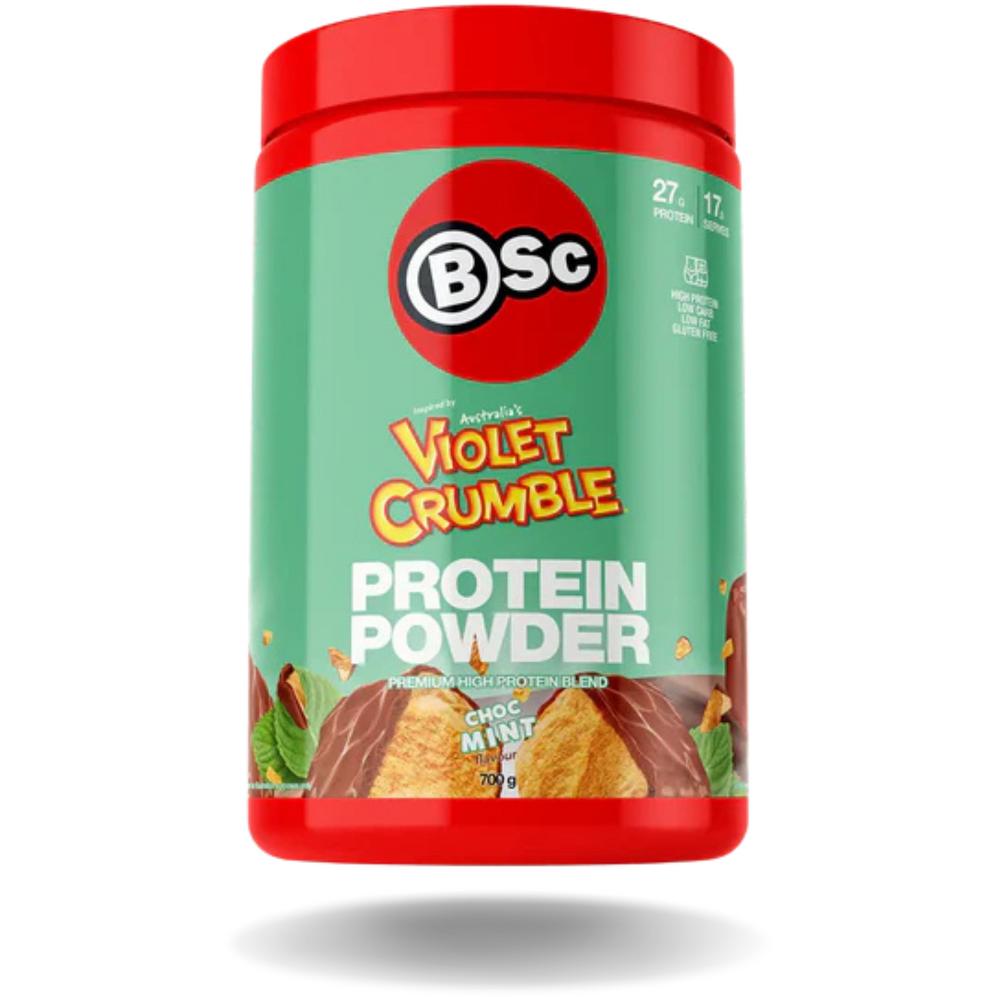 Violet Crumble Whey Protein by Body Science BSc