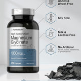 Horbäach - High Absorption Magnesium Glycinate - 1330mg - 250 Capsules