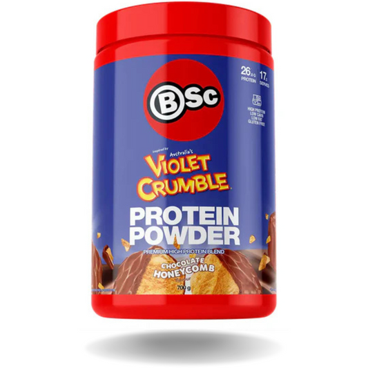 Violet Crumble Whey Protein by Body Science BSc