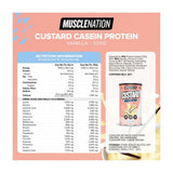 Muscle Nation - CUSTARD Casein Protein - Vanilla
