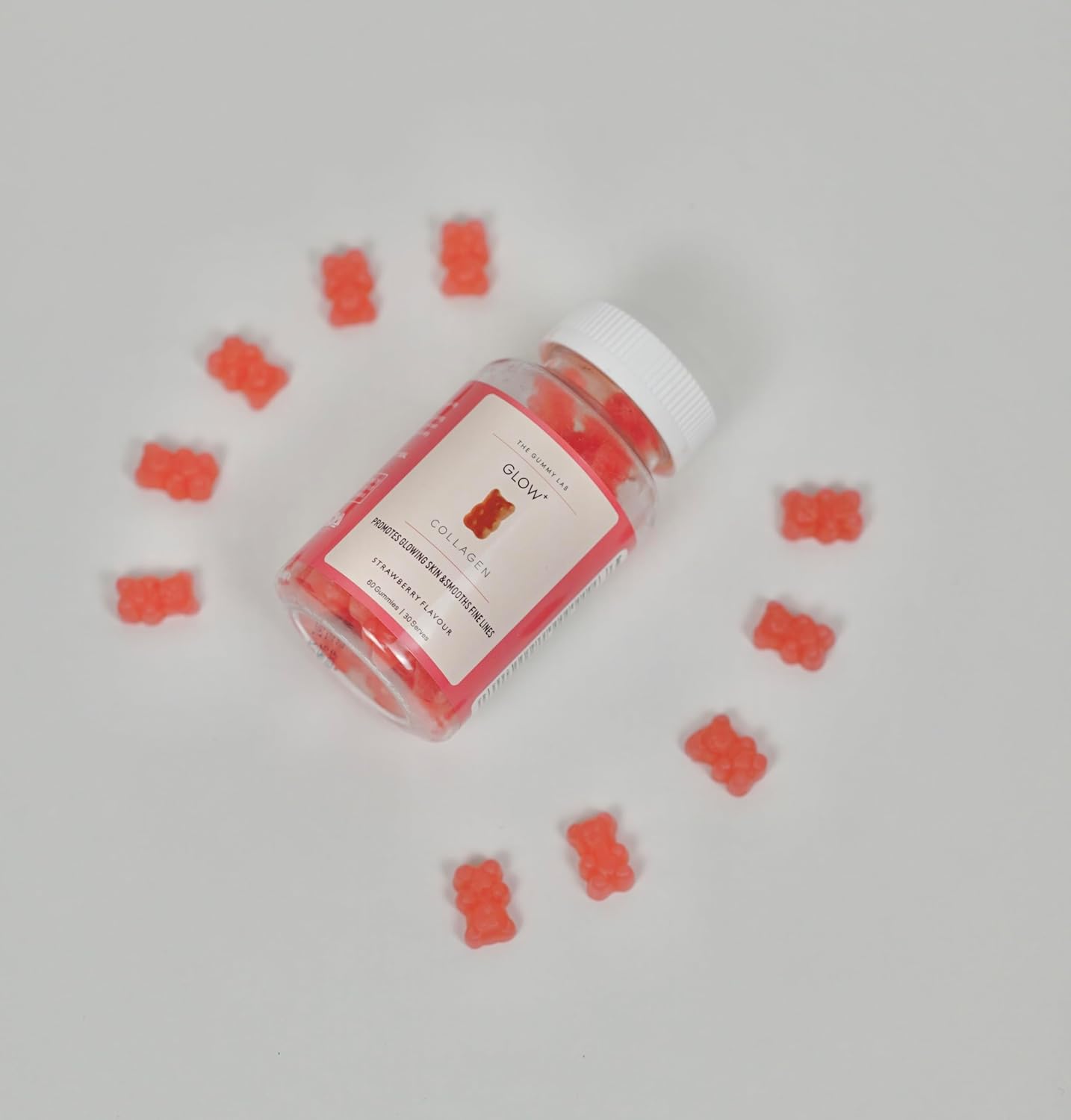 Glow+ Collagen Gummies - Skin & Hair Support by The Gummy Lab